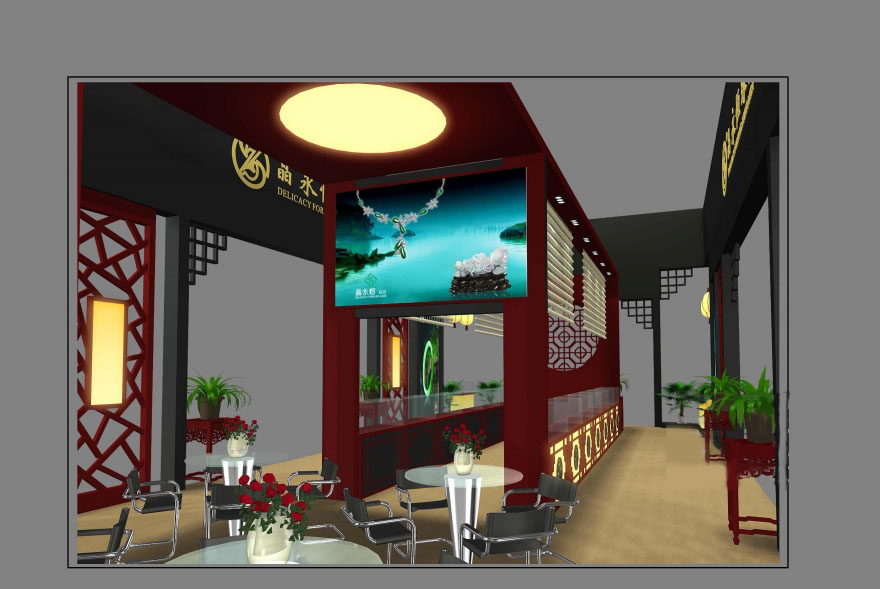 上海珠寶展會設(shè)計圖片