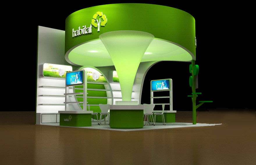 上海進(jìn)口博覽會制作-habitat