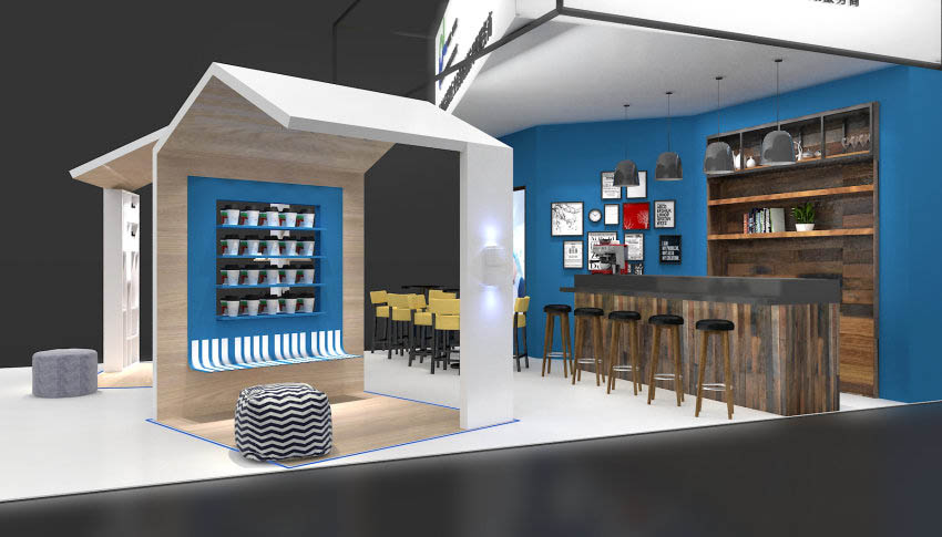 北京酒店用品攤位裝修