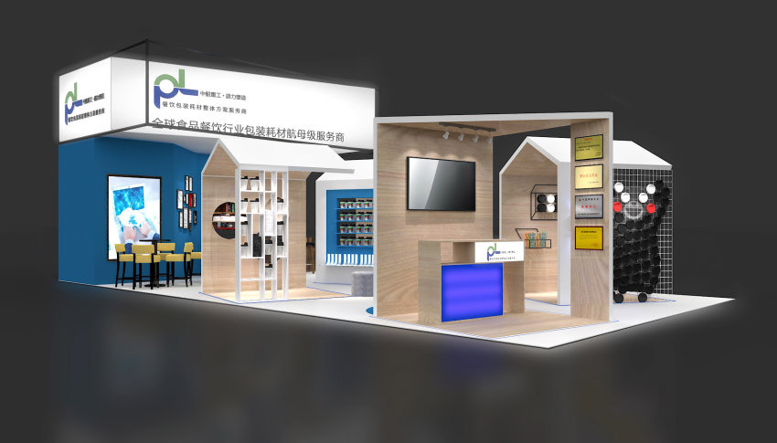 食品餐飲行業(yè)-北京酒店用品攤位裝修