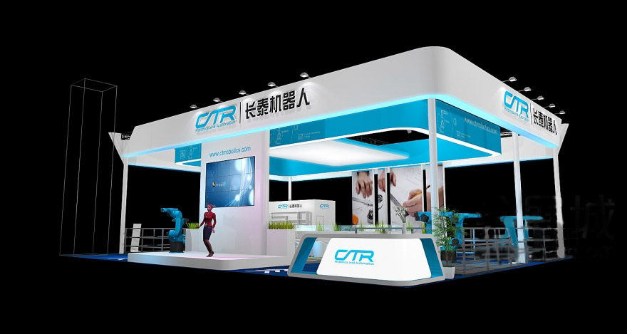 機(jī)器人攤位設(shè)計(jì)