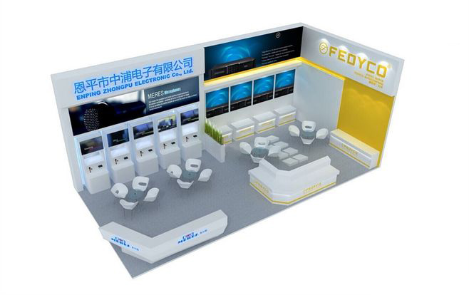 深圳展臺(tái)設(shè)計(jì)-中浦電子-家電展展臺(tái)設(shè)計(jì)|家電展展會(huì)搭建