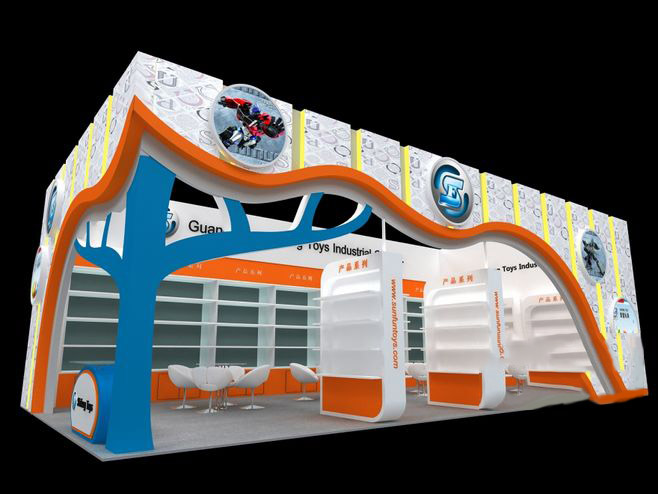 上海展臺設(shè)計-實豐玩具-玩具展展臺設(shè)計搭建|玩具展搭建商