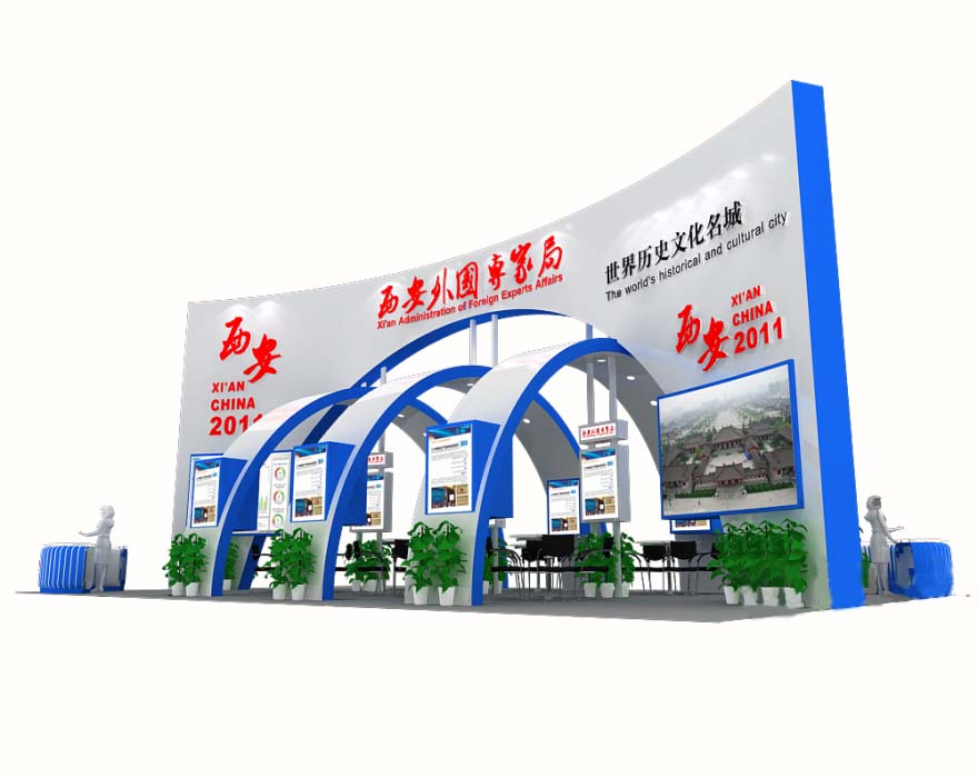 北京展位搭建圖片