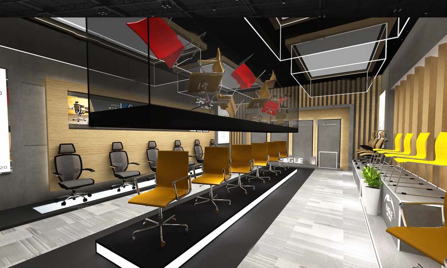 上海辦公用品展臺設(shè)計(jì)-EAGLE