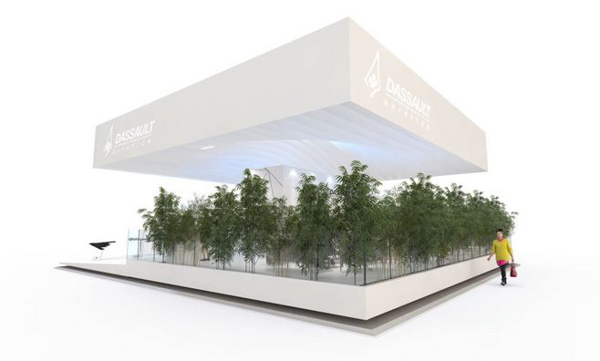 深圳展臺(tái)搭建-DASSAULT-航空展展臺(tái)搭建