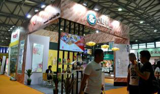 上海展覽裝修-小肥羊-連鎖加盟展覽裝修