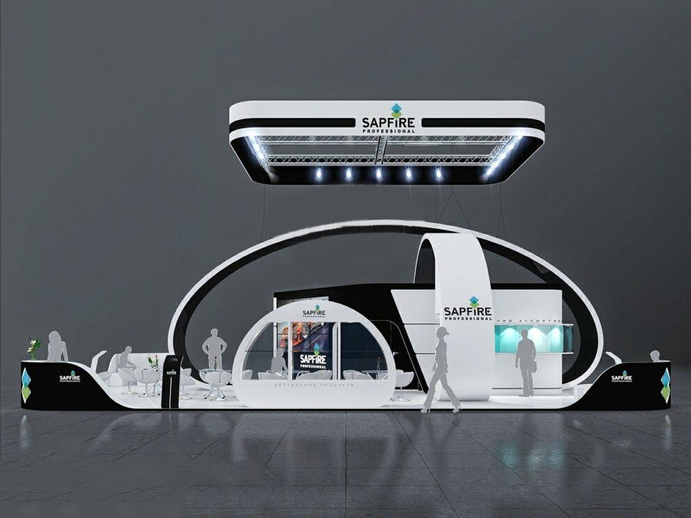 深圳展覽設計-Sapfire-面料展覽設計