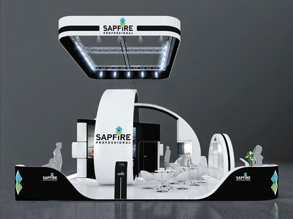 深圳展覽設計-Sapfire-面料展覽設計