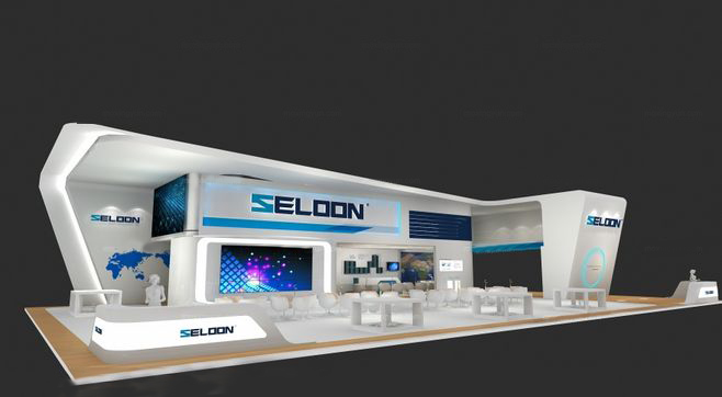 上海展臺搭建-SELOON申龍-電梯展臺搭建