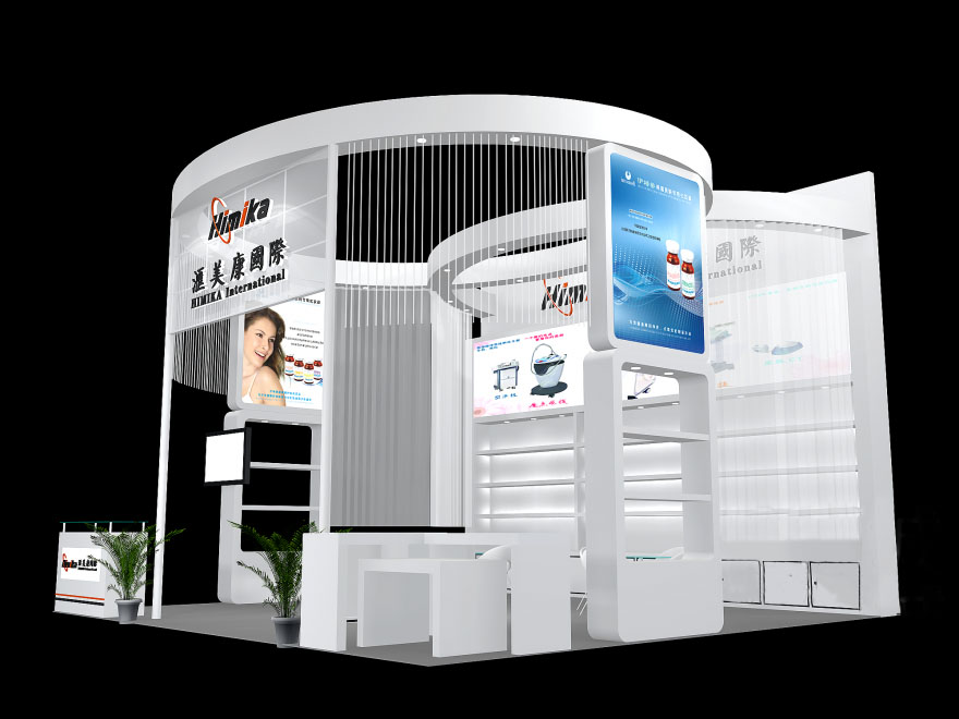 上海婚博會(huì)展臺(tái)搭建-匯美康