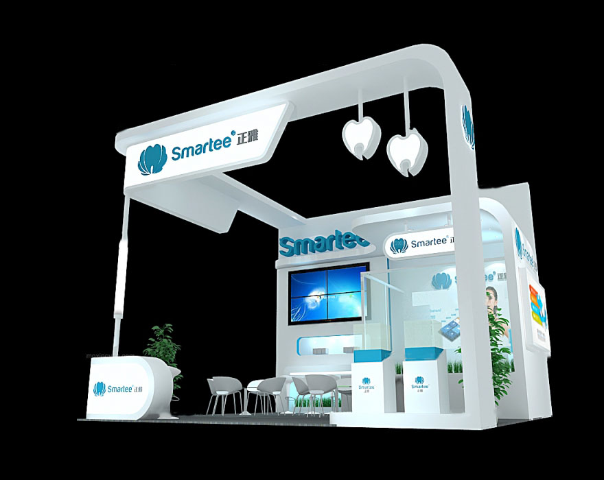 昆明展臺搭建-正雅醫(yī)療-口腔展展臺搭建