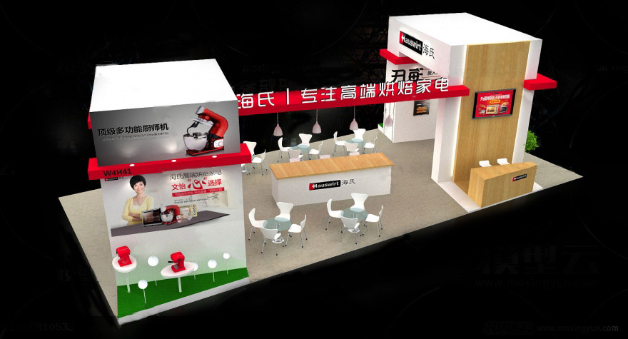 上海烘焙展臺設(shè)計-海氏高端烘焙