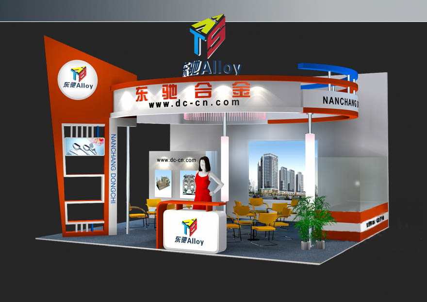 上海模具展廳設(shè)計(jì)-東馳合金