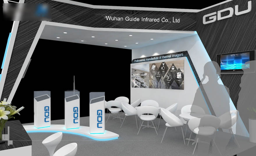 深圳無(wú)人機(jī)展位設(shè)計(jì)-GDU高德