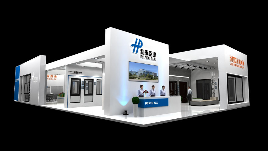 廣州裝修展臺(tái)-和平鋁業(yè)-衣柜展臺(tái)裝修