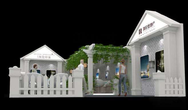 南寧展位搭建-海倫堡-房地產(chǎn)展位搭建