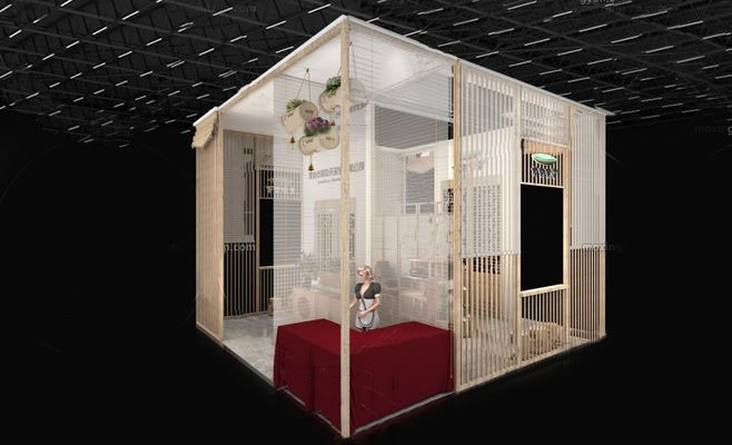 南寧茶博會(huì)展位設(shè)計(jì)圖片