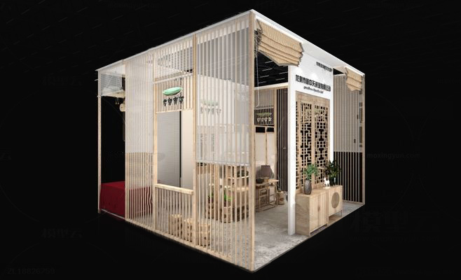 南寧茶博會(huì)展位設(shè)計(jì)-龍泉新中天瓷業(yè)