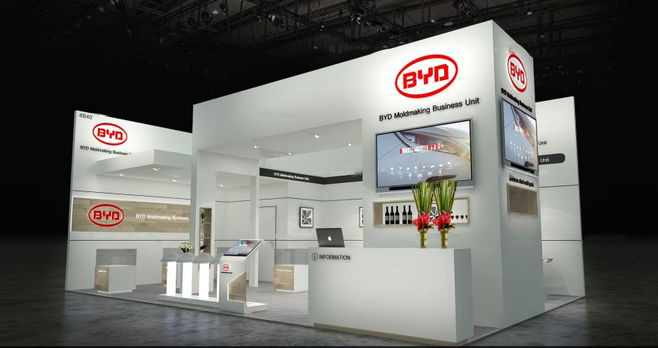 東莞汽車展展臺設(shè)計(jì)-BYD