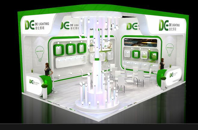 上海特裝展覽設(shè)計(jì)-迪億-照明展會(huì)搭建