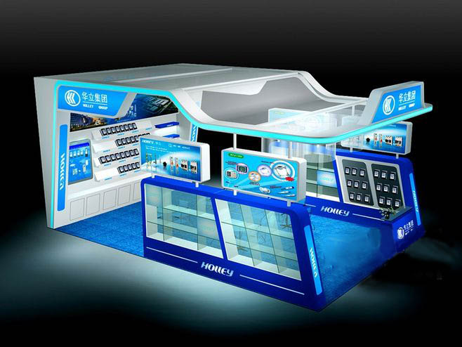 廣交會展位設計制作-華立