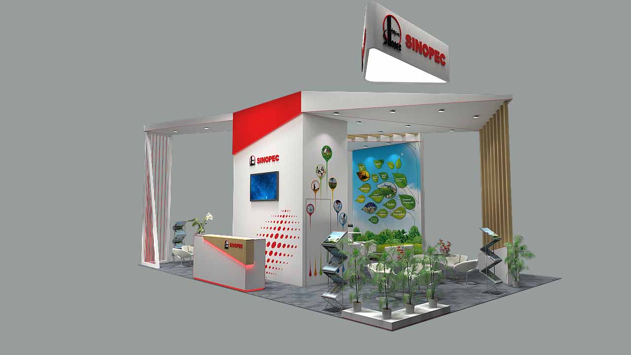 國(guó)際展臺(tái)搭建-SINOPEC-國(guó)際展會(huì)布置|國(guó)際展位設(shè)計(jì)