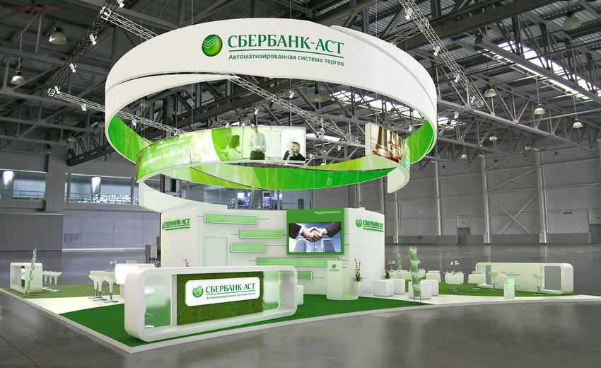 國(guó)際展會(huì)布置-SBERBANK-國(guó)際展臺(tái)設(shè)計(jì)|國(guó)際展會(huì)搭建