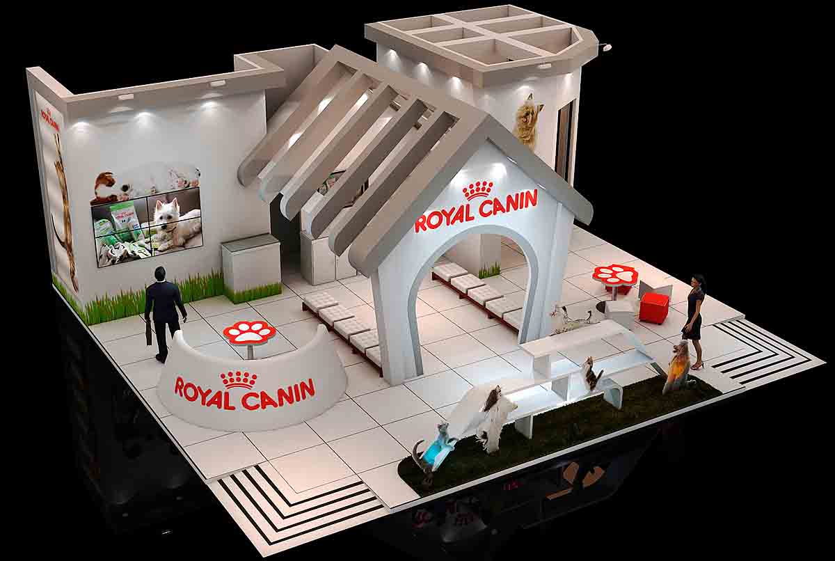寵物展會設(shè)計-ROYAL CANIN-上海會展搭建