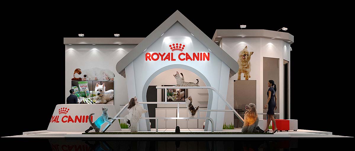 寵物展會設(shè)計-ROYAL CANIN-上海會展搭建