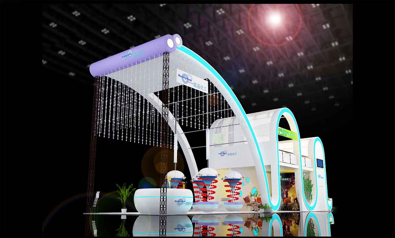 上海設(shè)計(jì)展臺(tái)-昊基化工-化工展會(huì)搭建