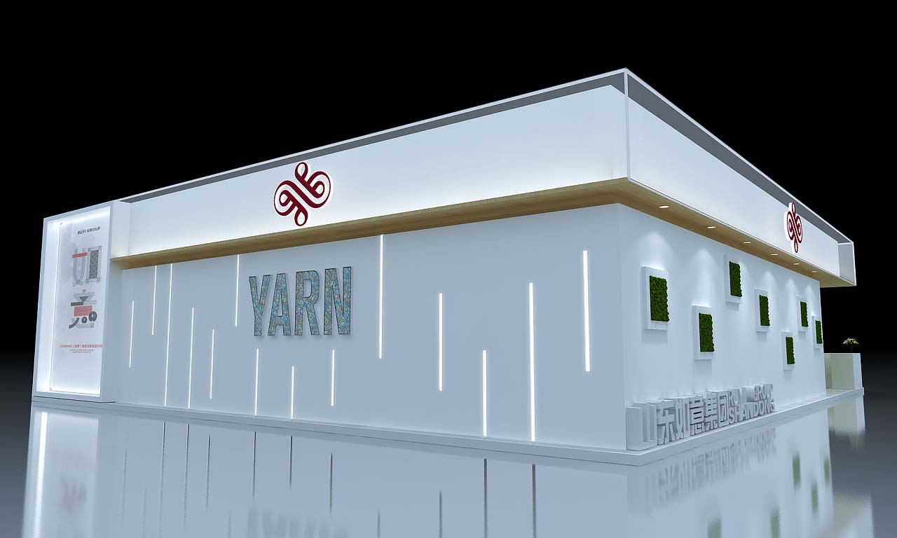 廣州會展裝修設計-如意集團-紡織展覽設計制作