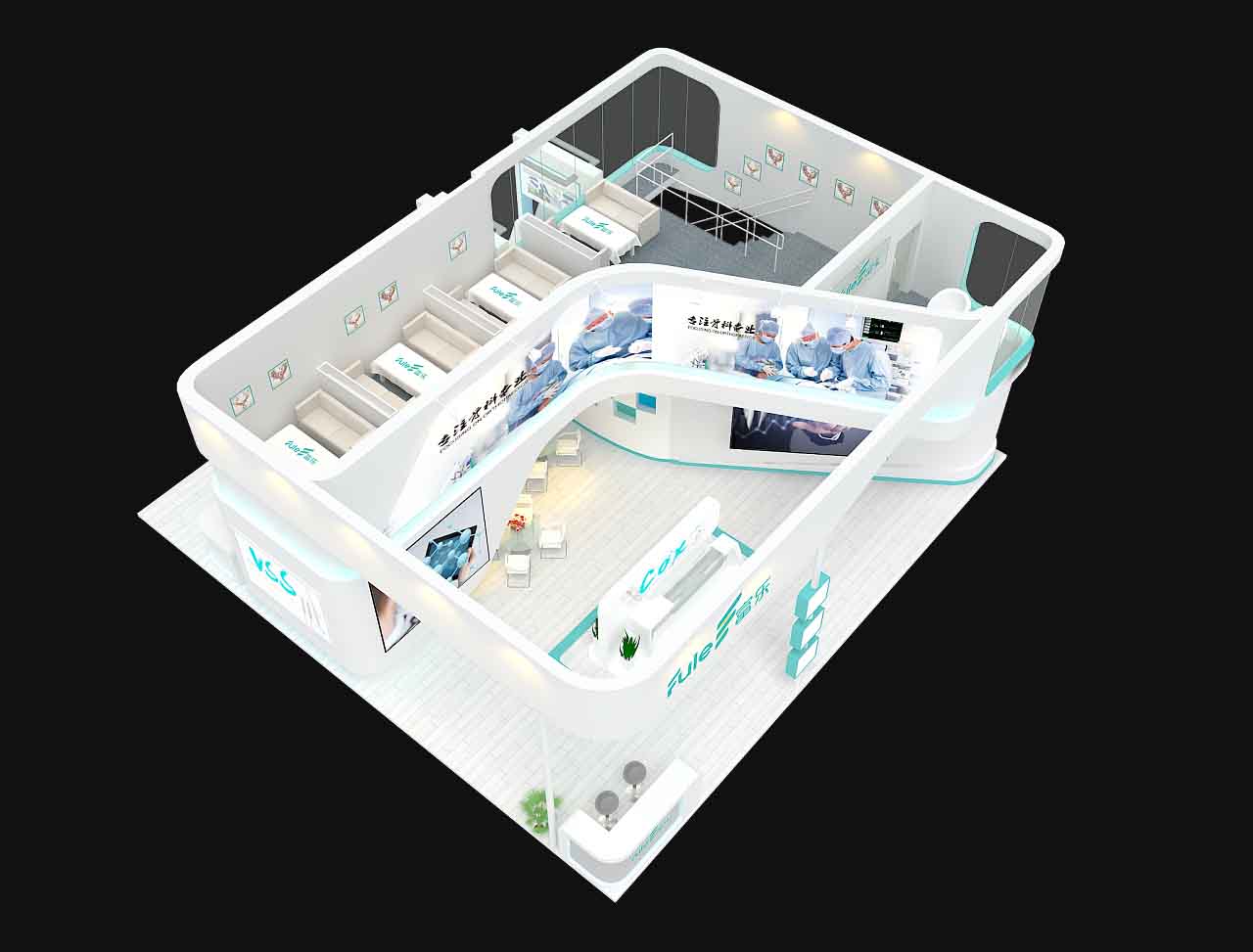 深圳會展展會設(shè)計(jì)-富樂-醫(yī)療機(jī)械展會搭建