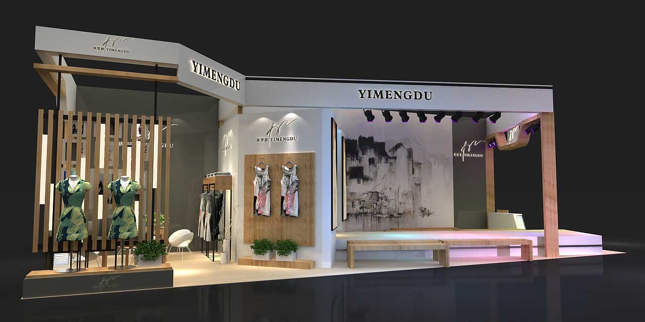 深圳服裝展會展臺設(shè)計(jì)搭建裝修