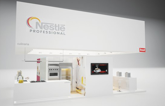 企業(yè)展廳裝修布置-NESTLE-展廳設(shè)計(jì)