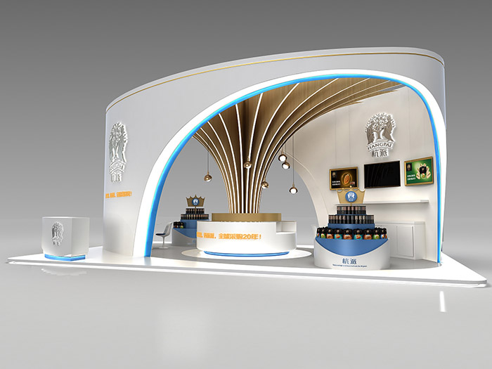 廣州設(shè)計(jì)展會(huì)-杭派堅(jiān)果-食品展會(huì)展臺(tái)搭建