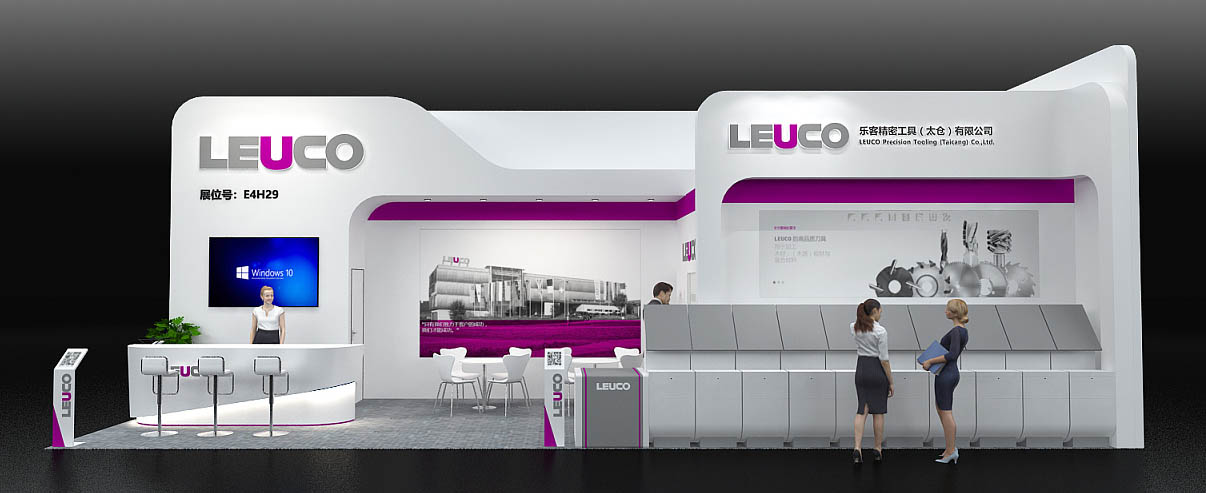 廚房設(shè)備展覽館設(shè)計(jì)-樂(lè)客-廣州會(huì)展展會(huì)搭建