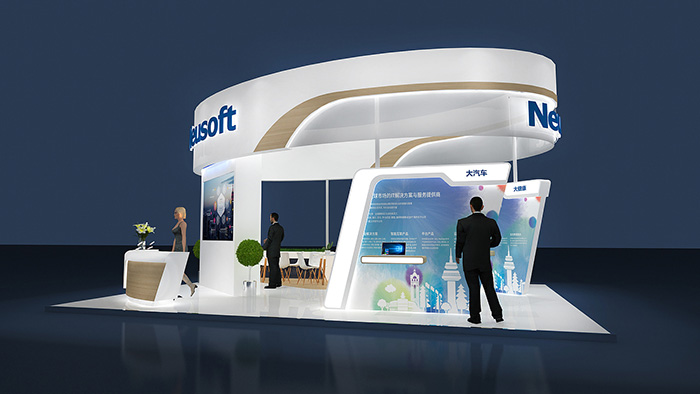 深圳電子會展展臺設計搭建裝修