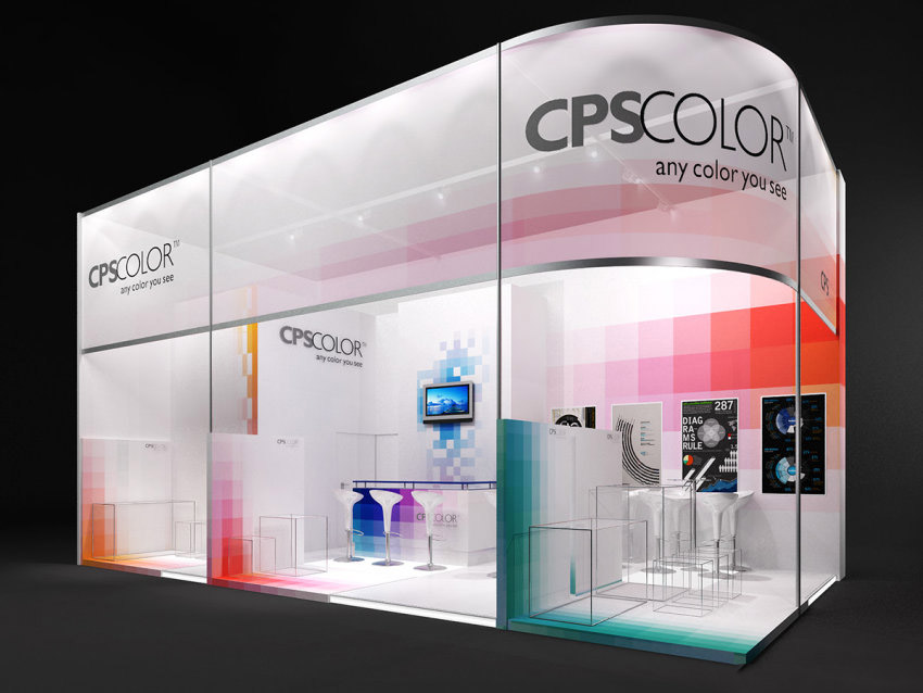上海設(shè)計會展搭建-CPScolor-涂料展設(shè)計搭建