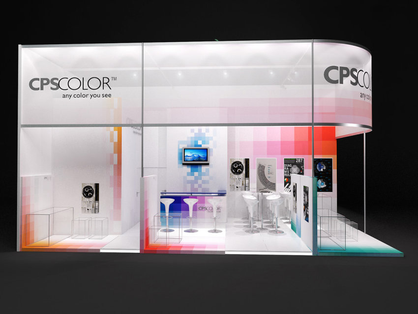 上海設(shè)計會展搭建-CPScolor-涂料展設(shè)計搭建