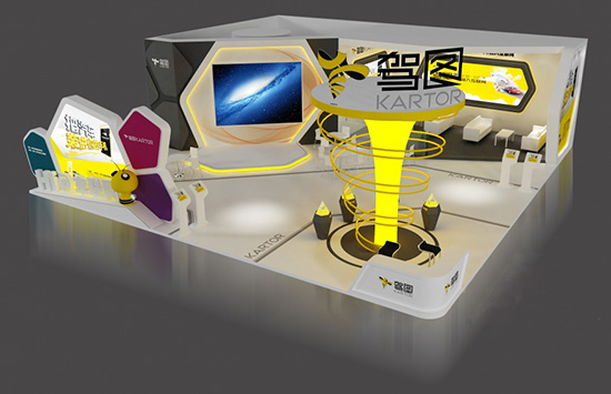 深圳會展展臺搭建-駕圖-汽車展會展覽設(shè)計(jì)