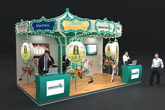 香港攤位設(shè)計(jì)效果圖片