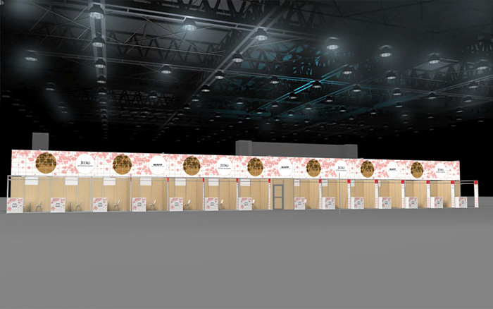 上海進口博覽會展臺搭建圖片