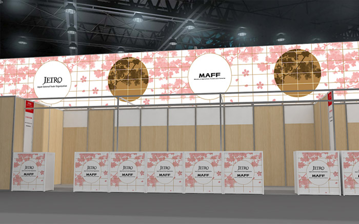 上海進口博覽會展臺搭建圖片