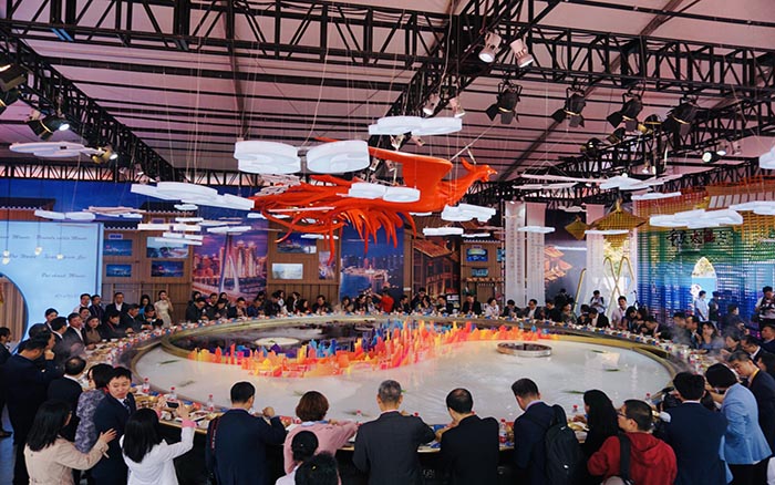 上海進(jìn)口博覽會(huì)展位搭建圖片