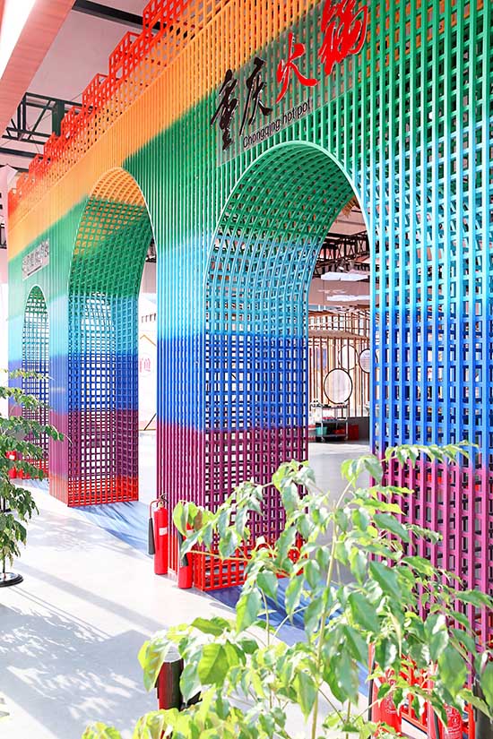 上海進(jìn)口博覽會(huì)展位搭建圖片