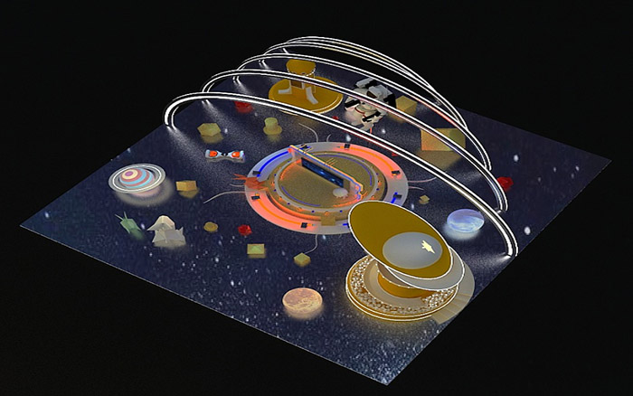 西安展位搭建圖片