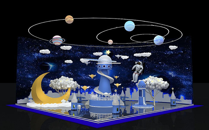 西安展位搭建圖片