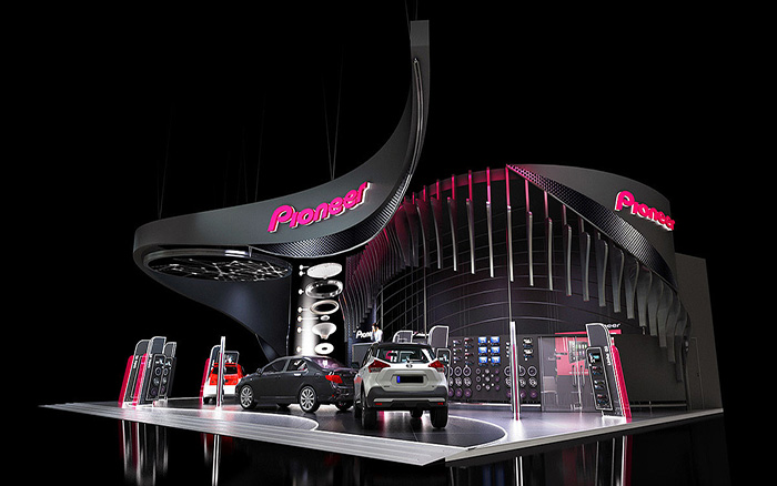 上海電子展覽搭建設(shè)計(jì)