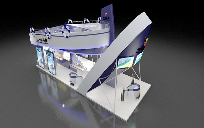上海展臺(tái)搭建-世紀(jì)游輪-游艇展會(huì)搭建設(shè)計(jì)